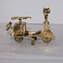 Mini Brass Scooter Showpiece 143g
